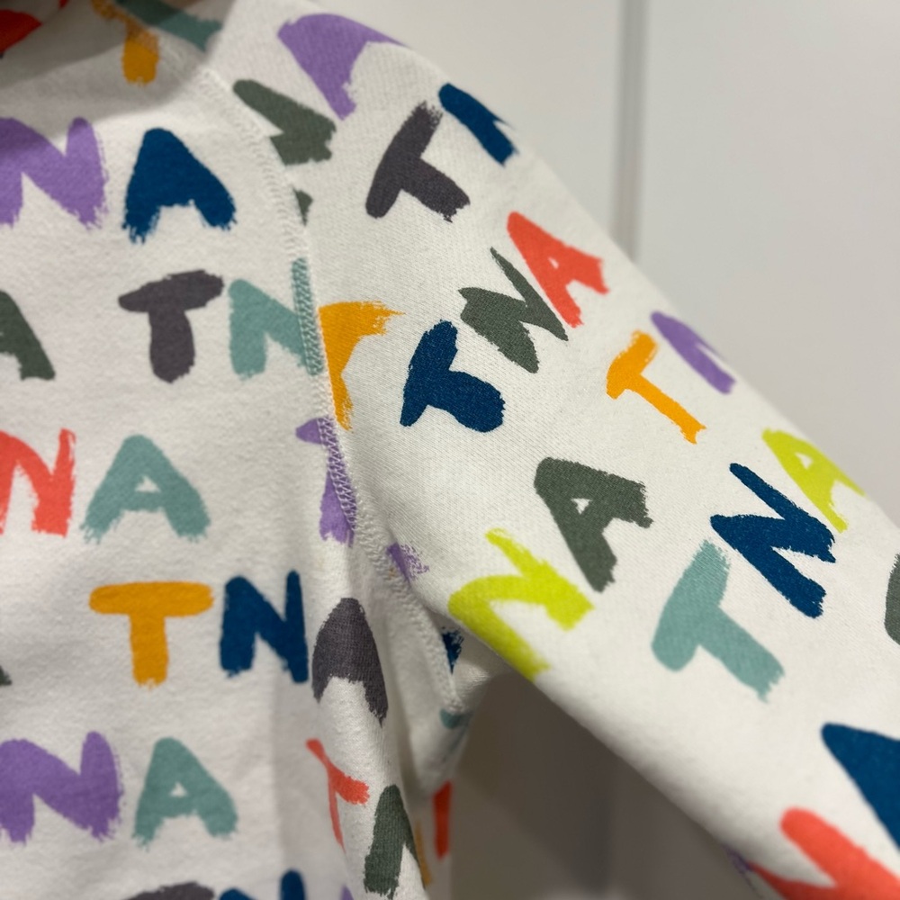 TNA Zippered Hoodie With Graphic Logo Print - Picture 7 of 16